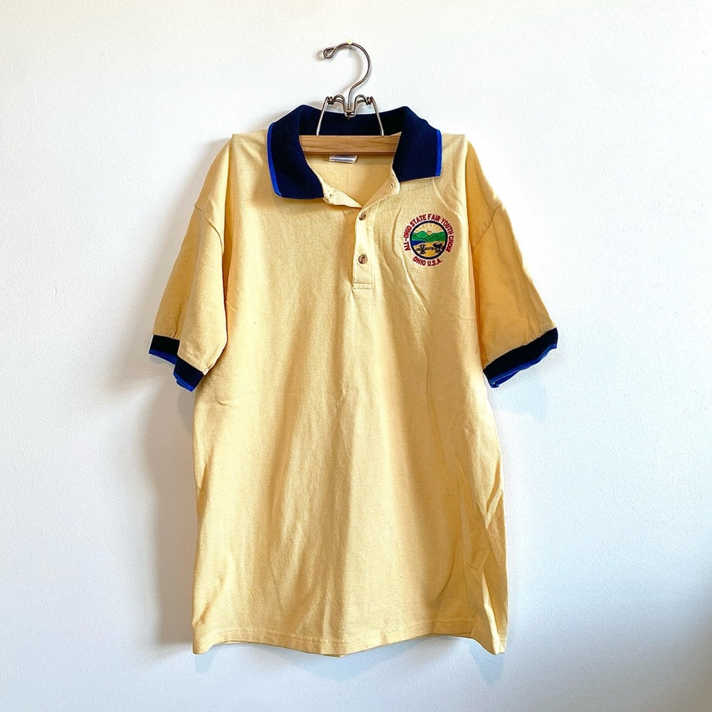 Vintage Ohio State Fair Polo Shirt with Embroidered Logo - Picture 3 of 6